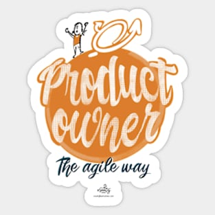 Product Owner - the Agile Way Sticker